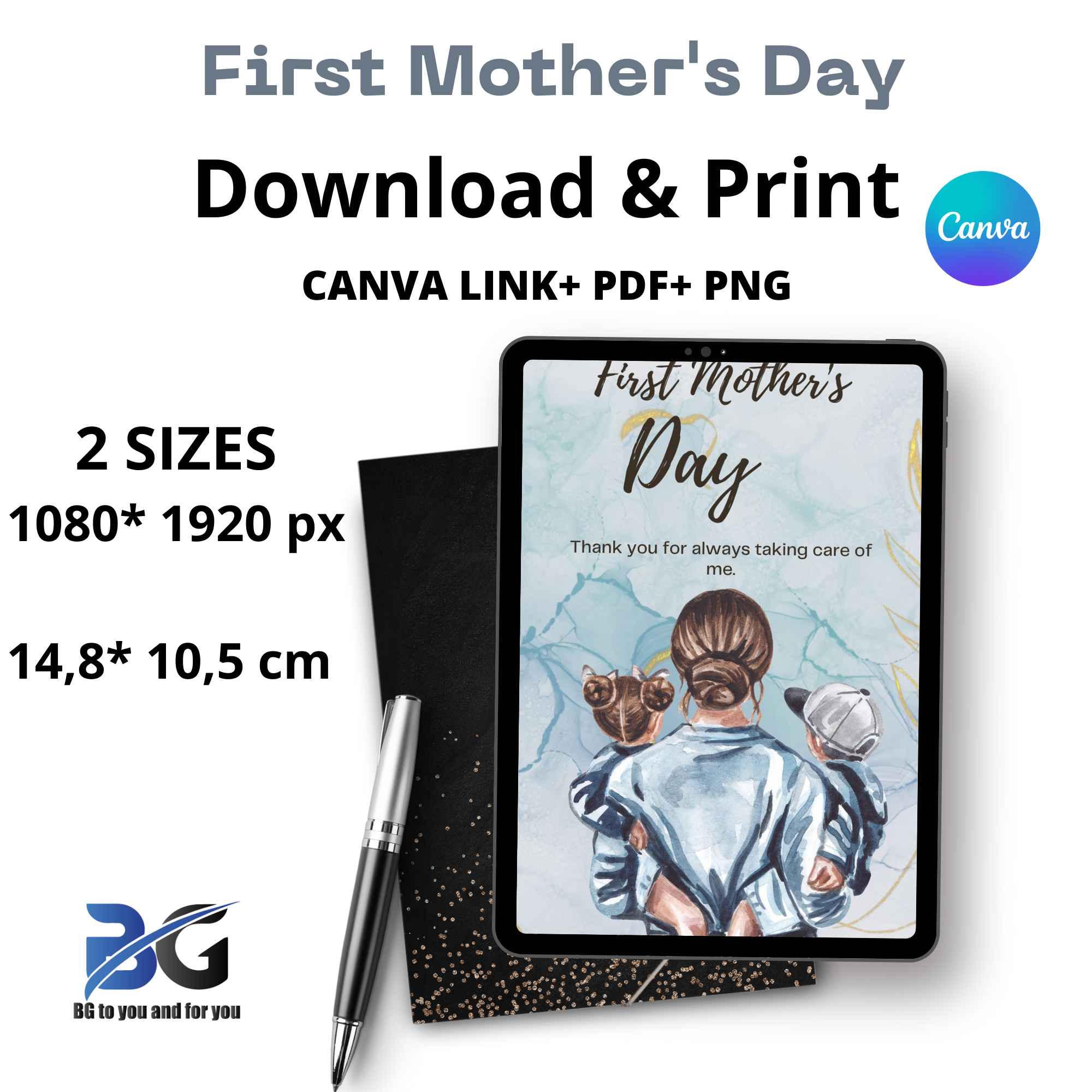 Happy Mother's Day Printable Card-cover